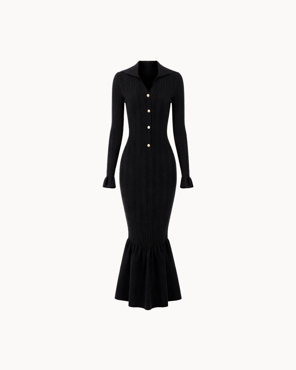 Robe Sirène Venetia - Noir