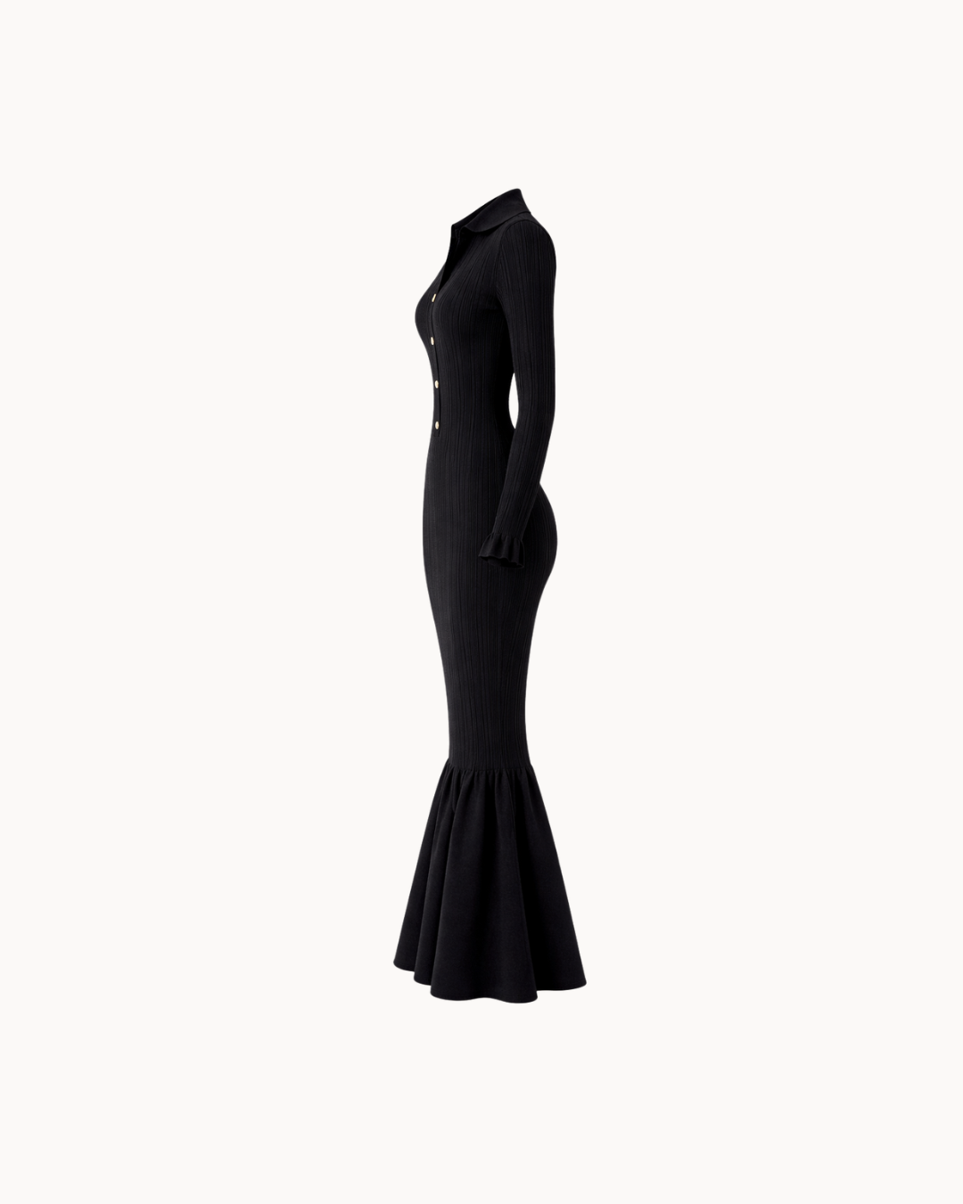 Robe Sirène Venetia - Noir