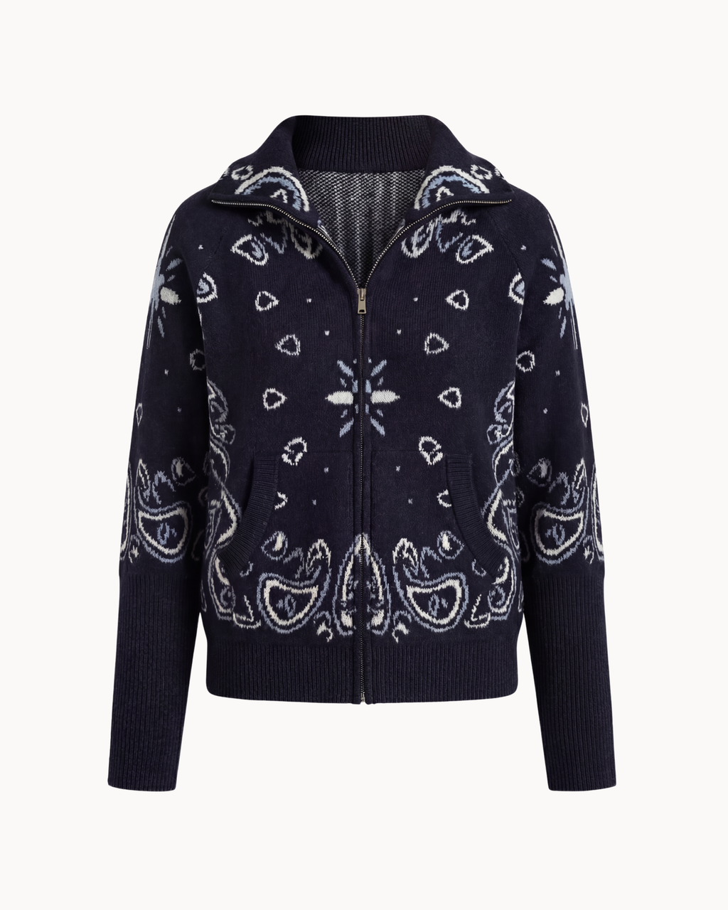 Adelé Heritage Knit – Midnight