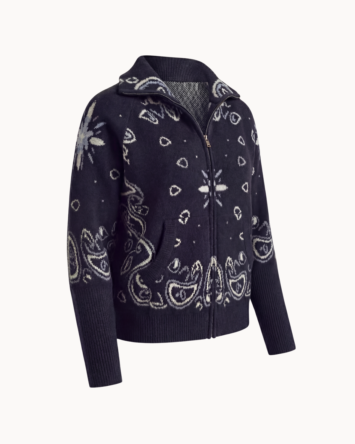Adelé Heritage Knit – Midnight