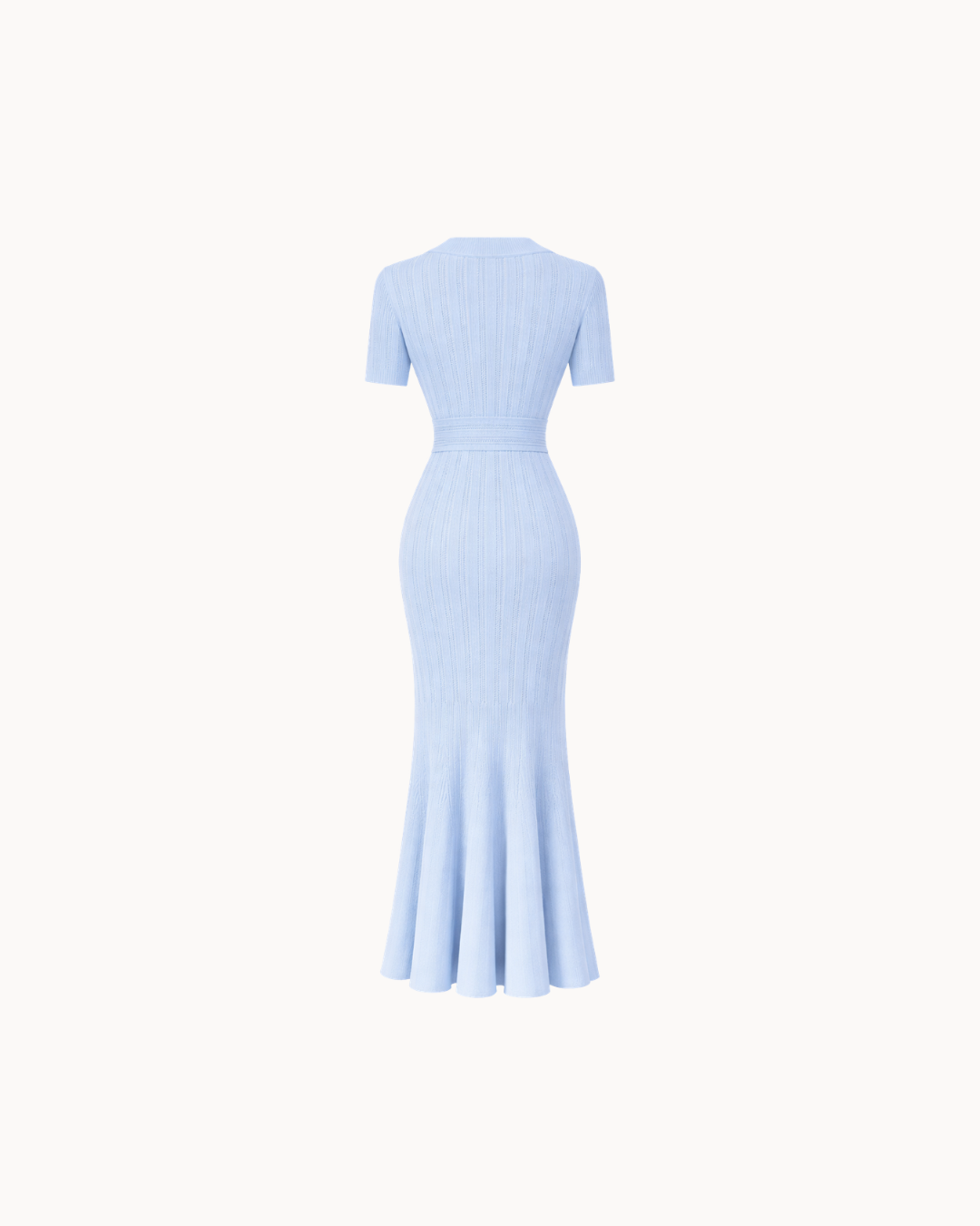 Robe Violette Col en V - Ciel