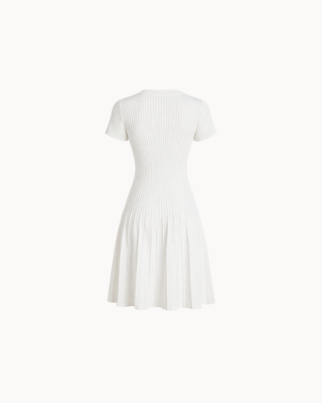 Cleo Keyhole Dress - Ivory