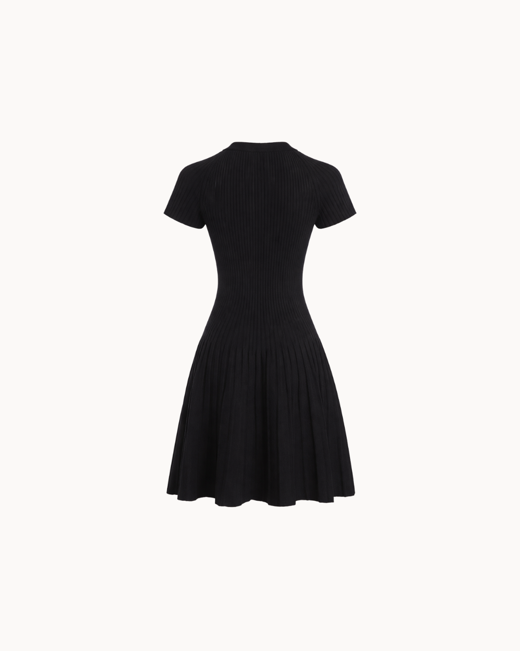 Cleo Keyhole Dress - Black