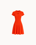 Robe Cleo avec découpe - Tangerine