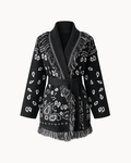 Montana Knit Coat - Onyx