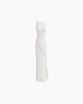 Robe sculpturale Cleo – Ivoire