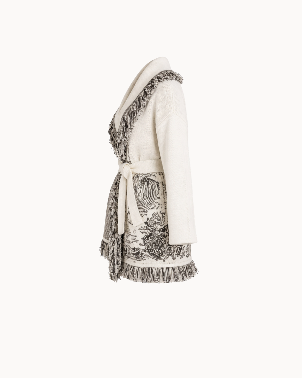 Montana Knit Coat - White