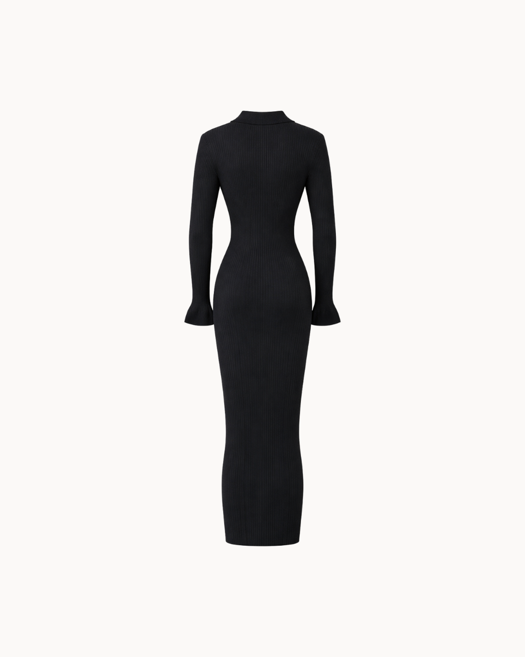 Robe midi Margaux - Noir