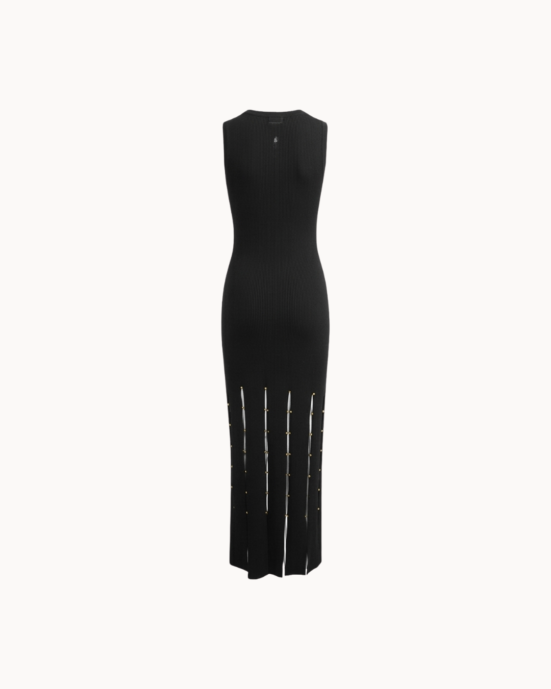 Élan Beaded Maxi Dress - Noir