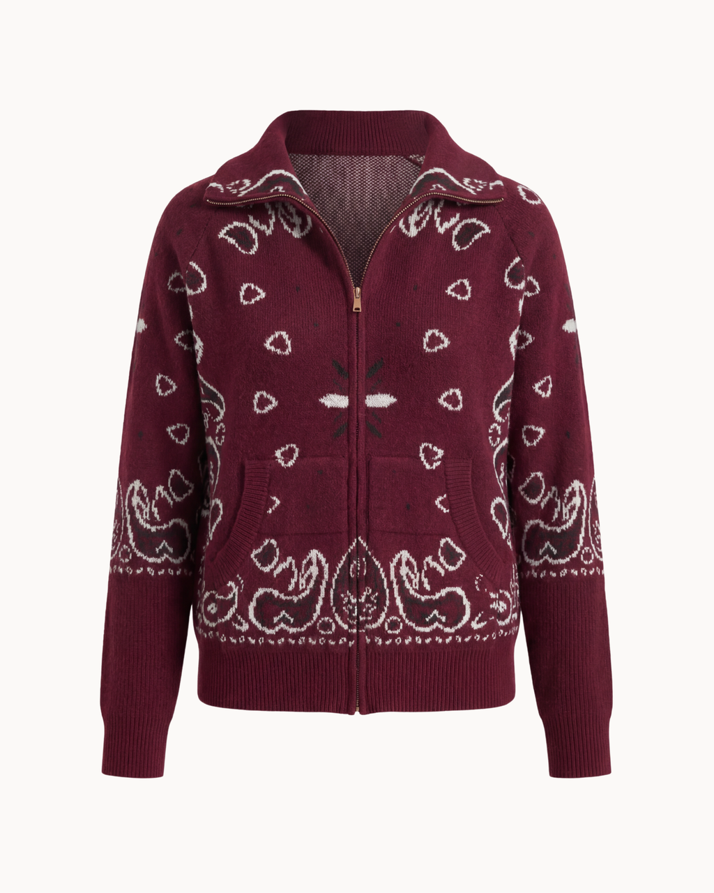 Adelé Heritage Knit – Bordeaux