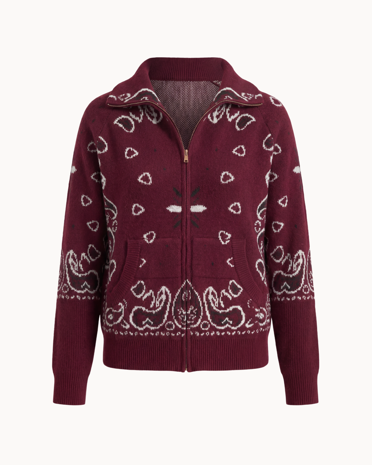Adelé Heritage Knit – Bordeaux