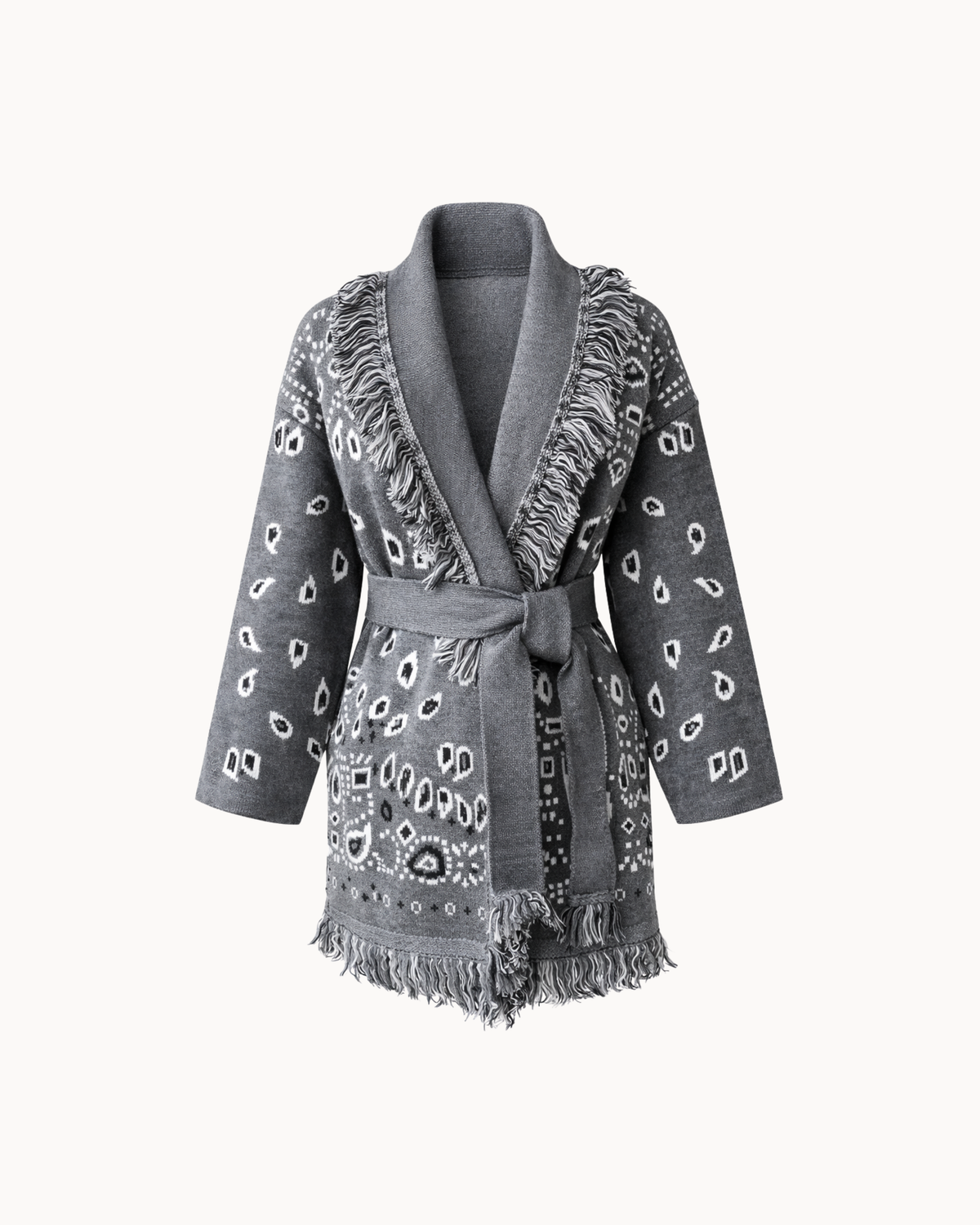 Montana Knit Coat - Graphite