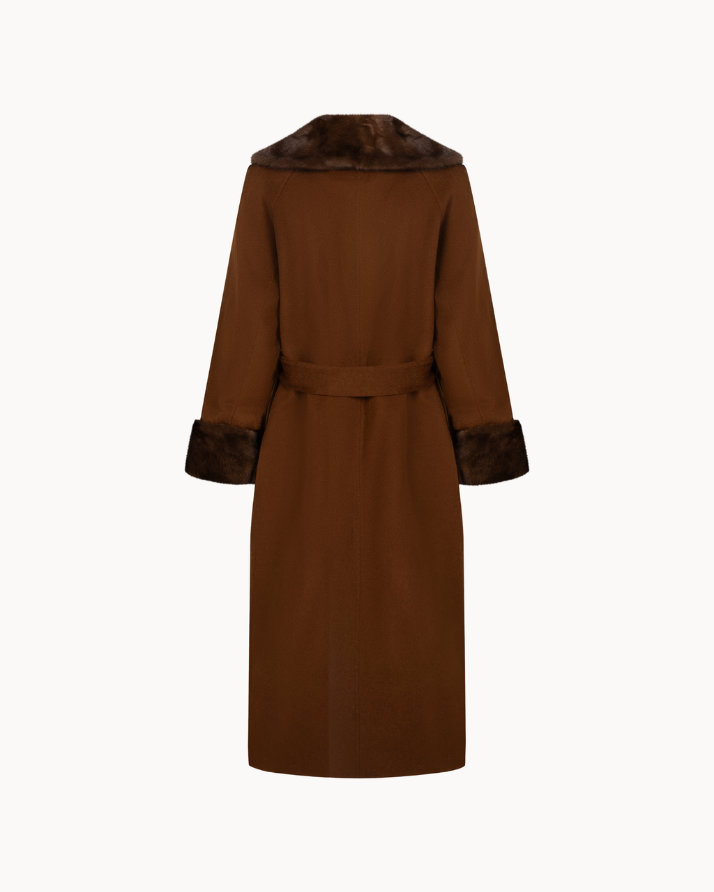 Azra Mocha Wrap Coat