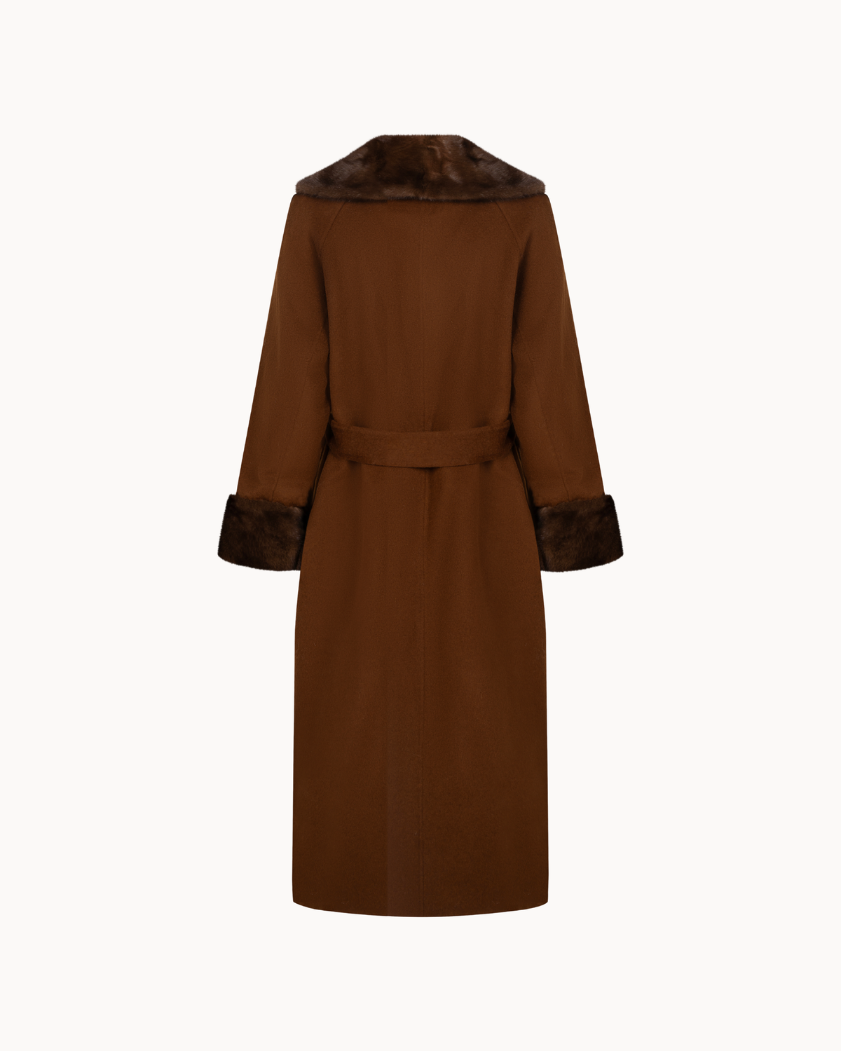 Azra Mocha Wrap Coat