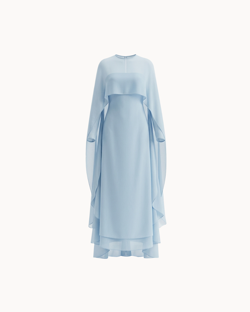 Celeste Veil Layered Maxi Dress
