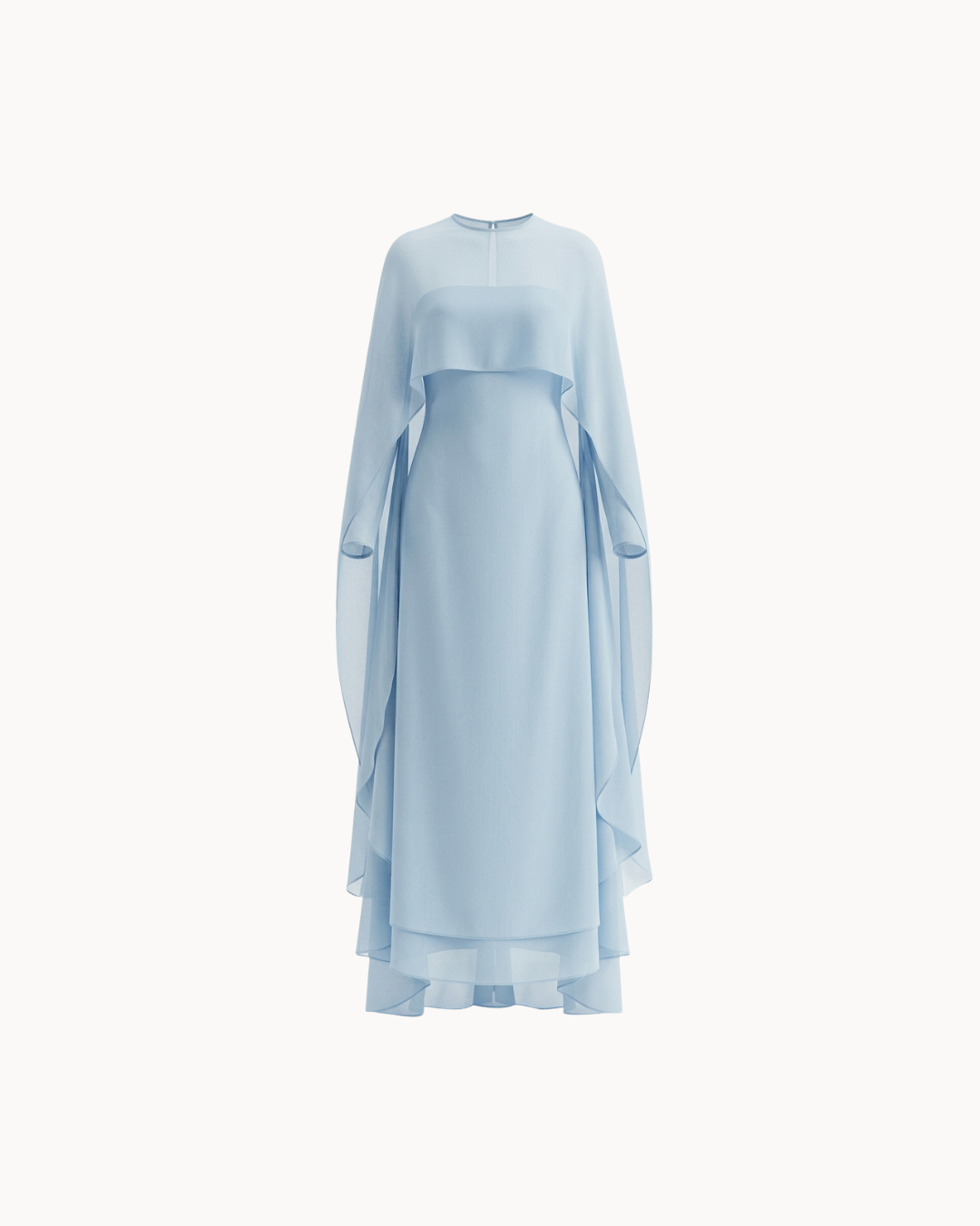 Celeste Veil Layered Maxi Dress