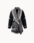 Montana Knit Coat - Midnight Check