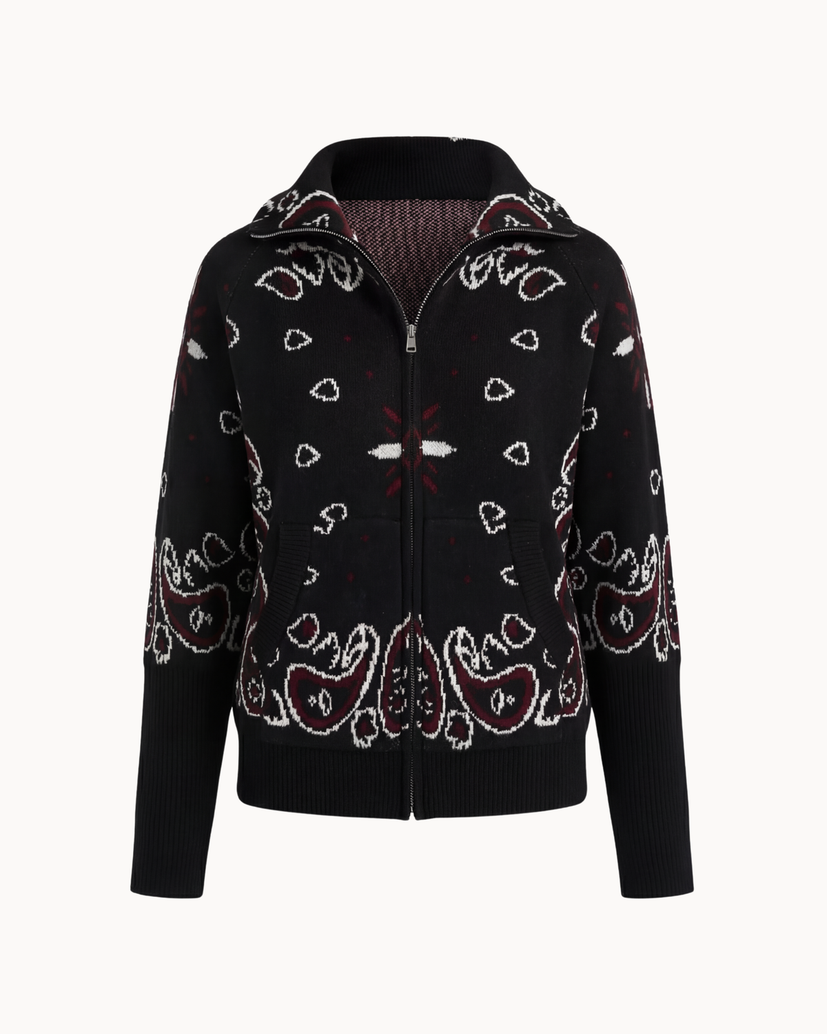 Adelé Heritage Knit – Noir