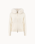 Veste en fausse fourrure - Blanche