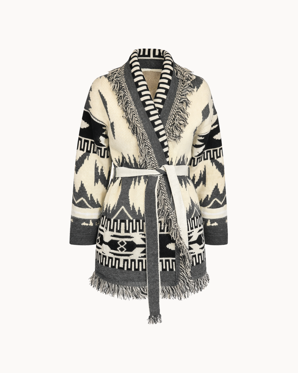 Montana Knit Coat - Soft Ivory