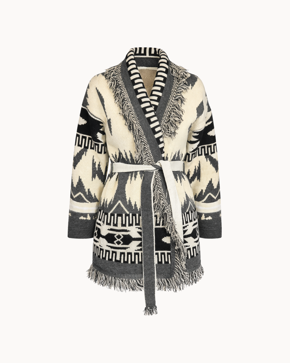 Montana Knit Coat - Soft Ivory