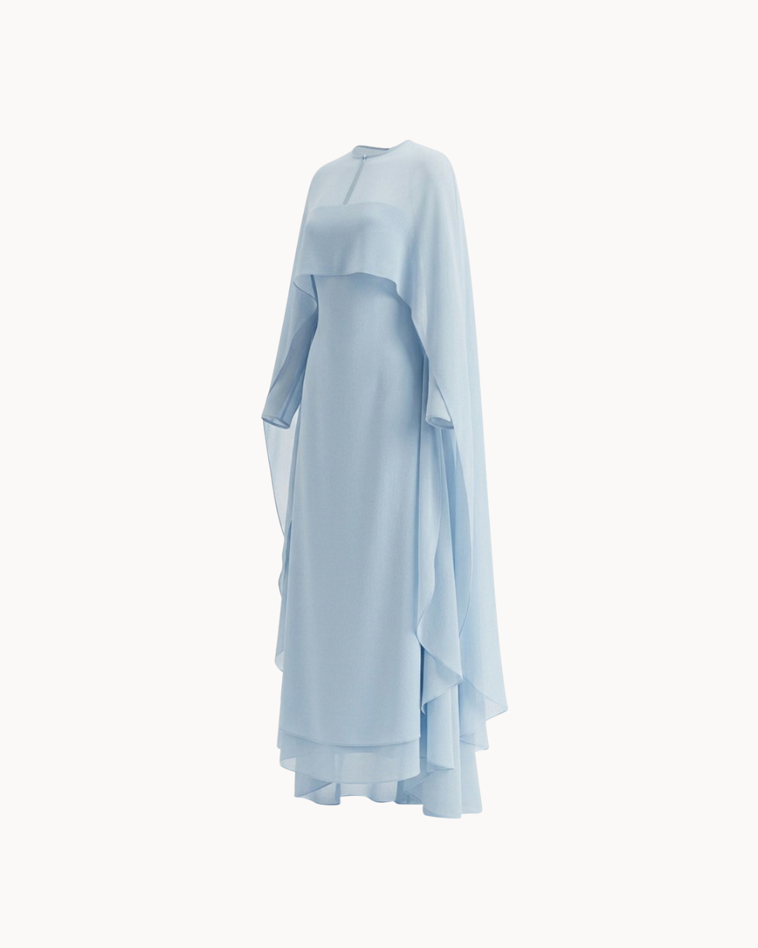 Celeste Veil Layered Maxi Dress