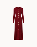 Robe chemise Simone - Bordeaux