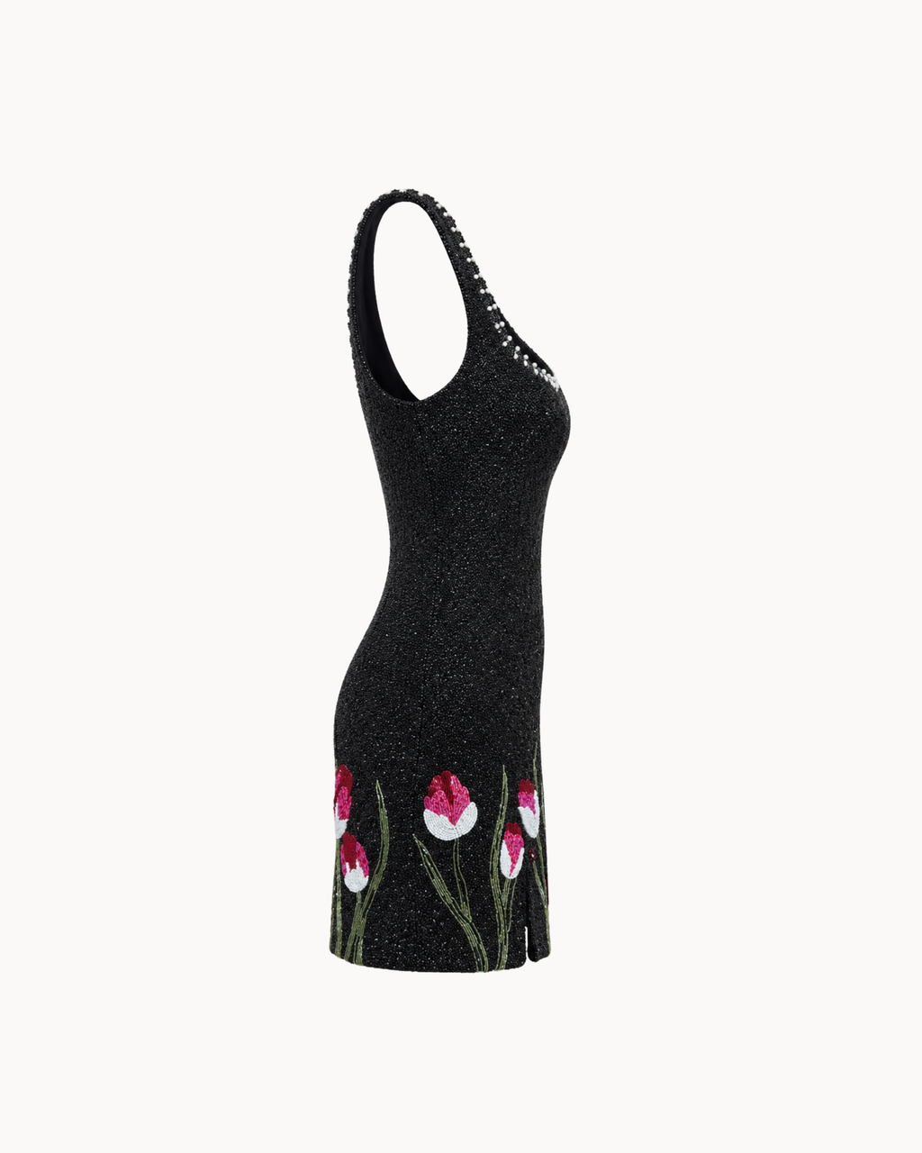 Mini-robe ornée de tulipes