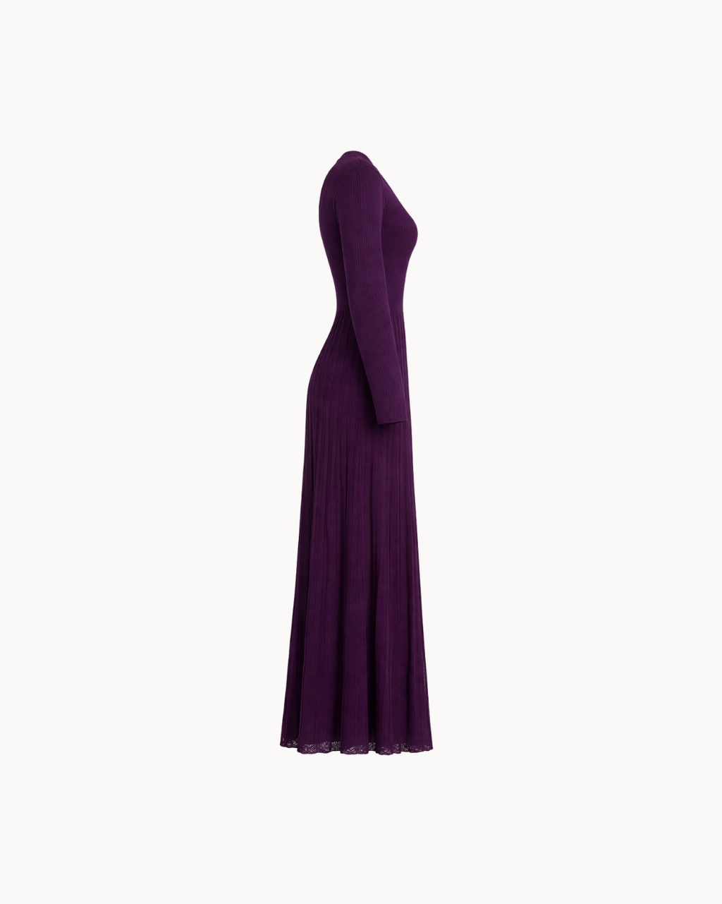 Robe boutonnée Simone - Prune