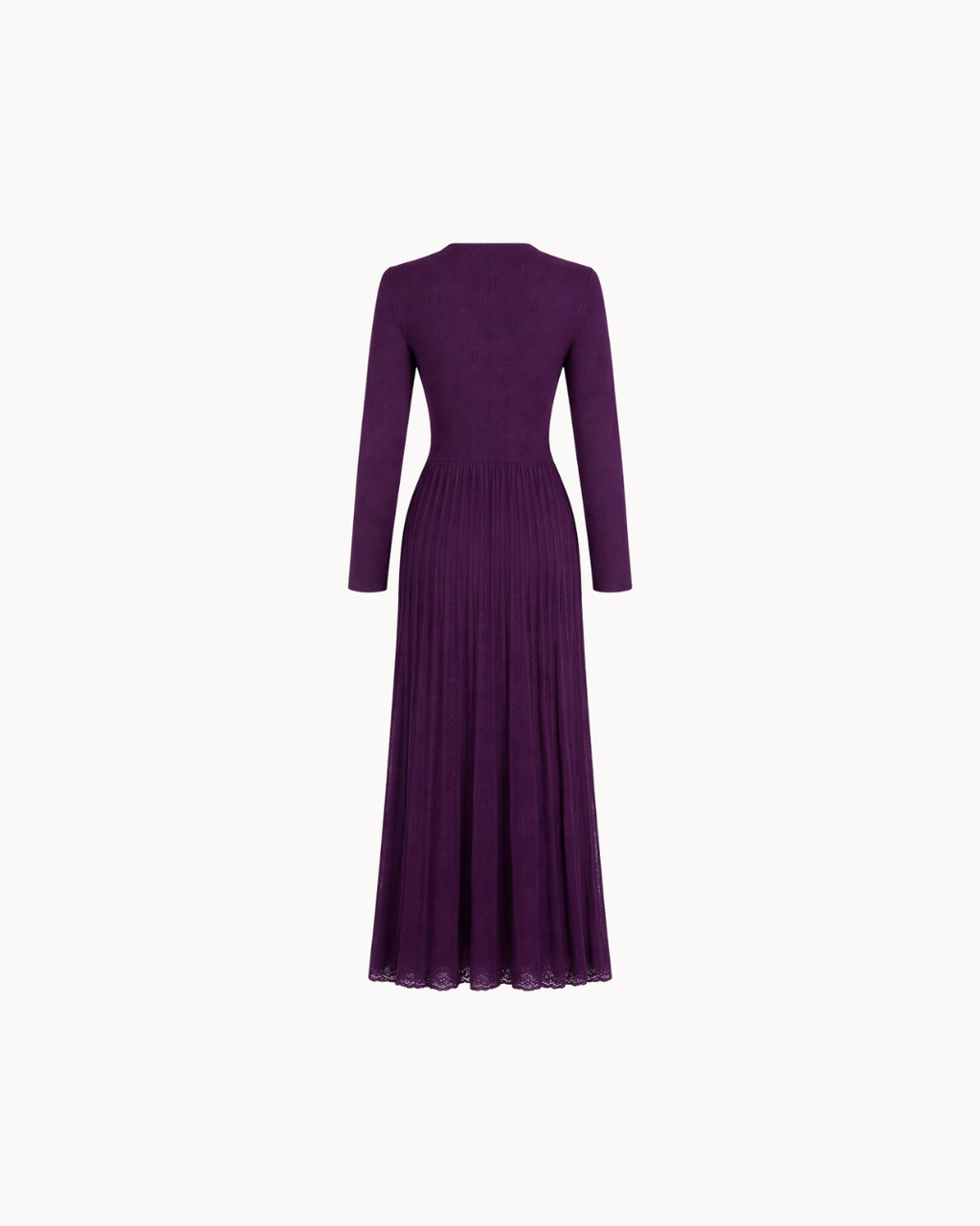 Robe boutonnée Simone - Prune