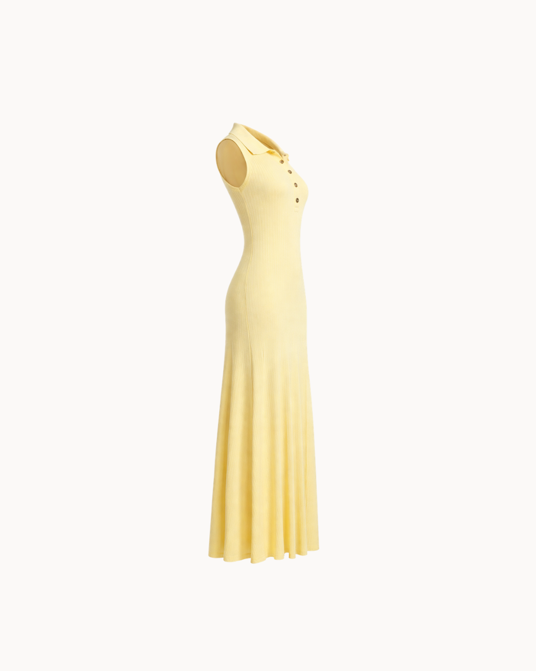 Capri Polo Dress - Butter