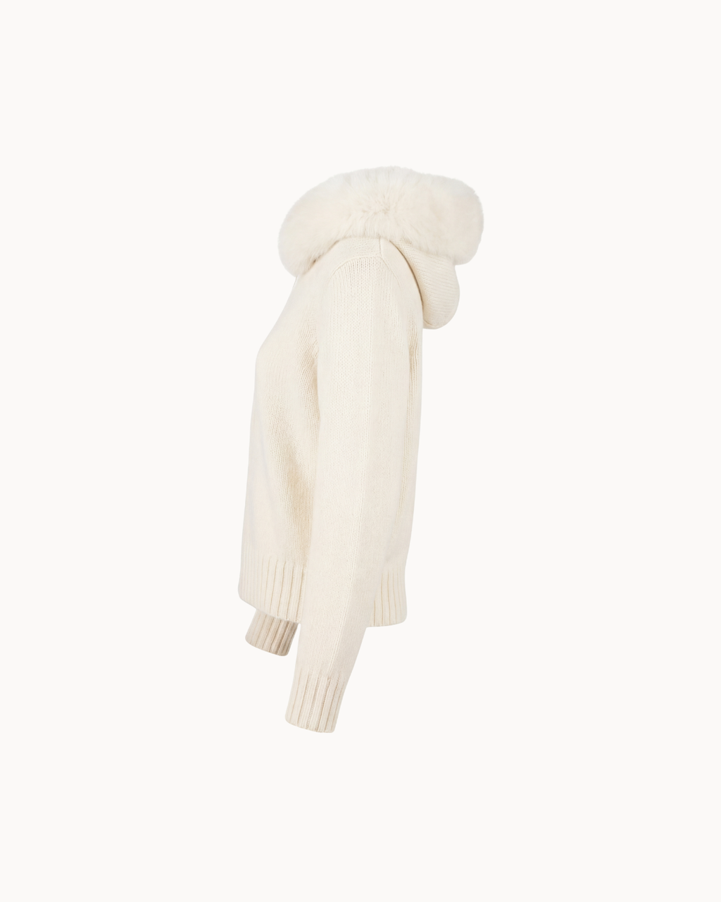 Veste en fausse fourrure - Blanche