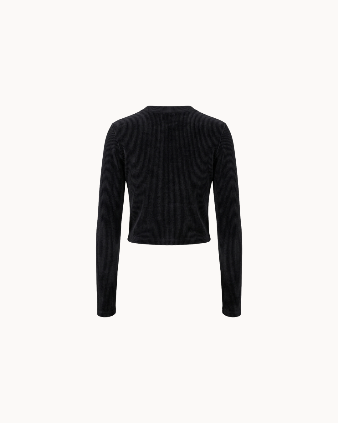 Héritage Button Cardigan - Noir