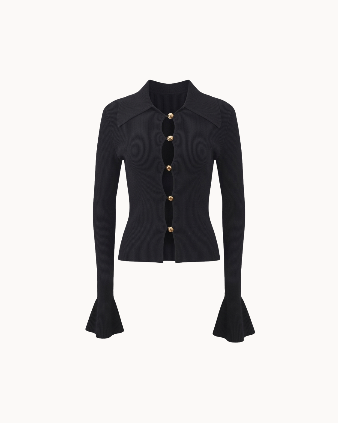 Élise Sculpted Knit Cardigan