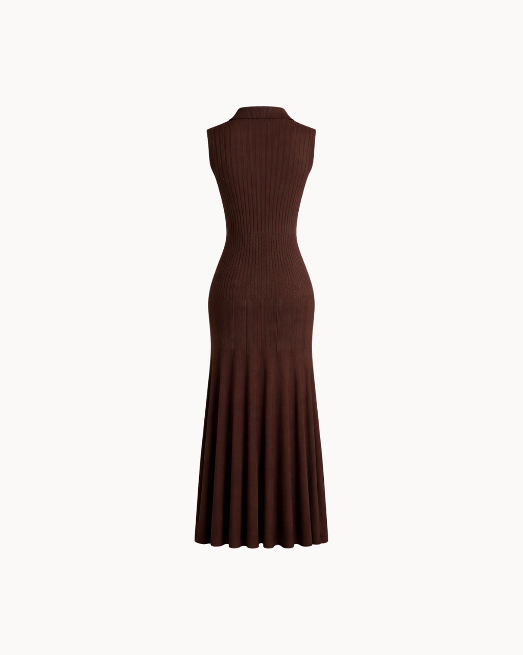 Robe polo Capri - Chocolat