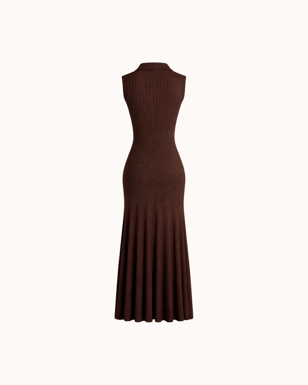 Capri Polo Dress - Chocolate