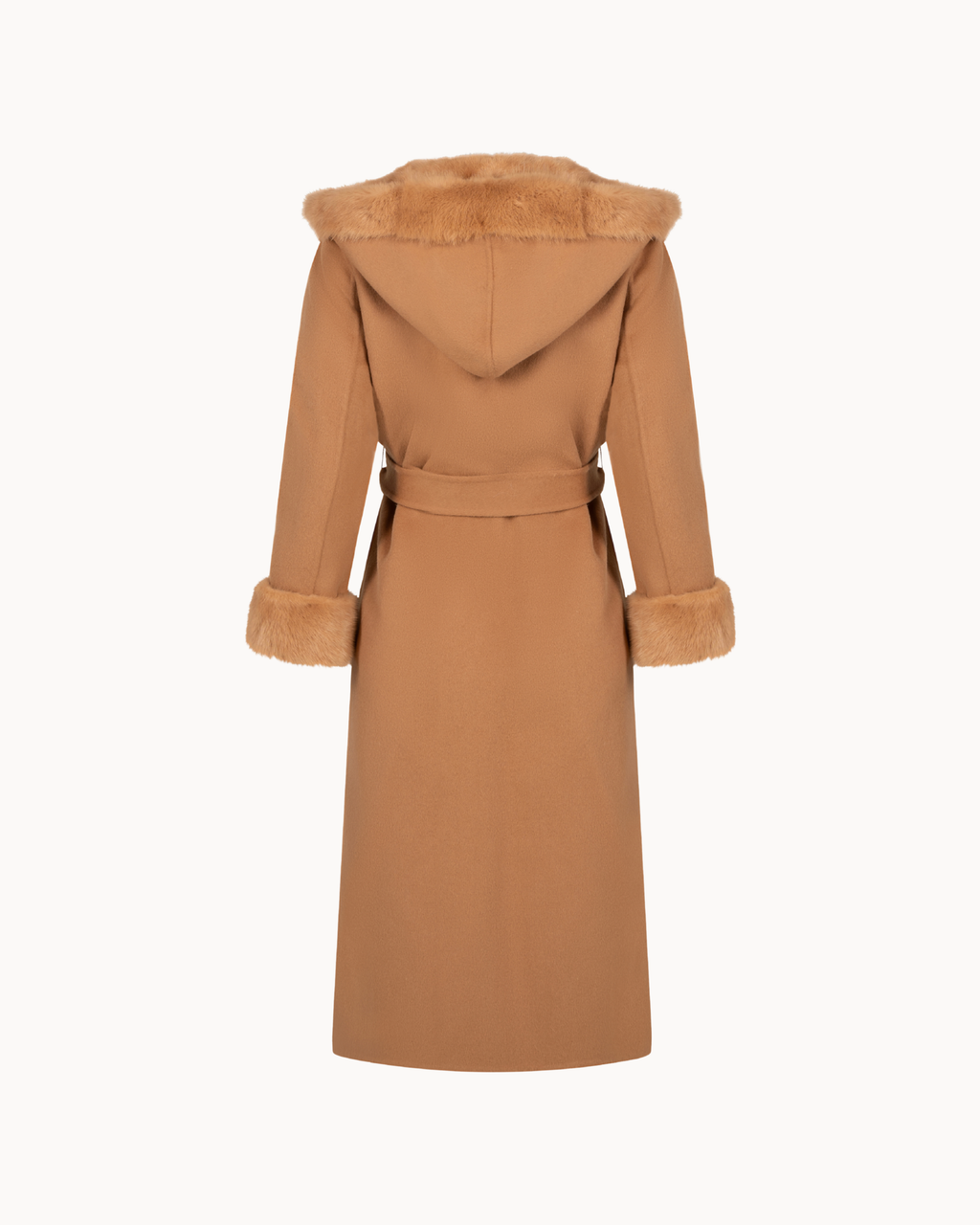 Qamar Hooded Long Coat
