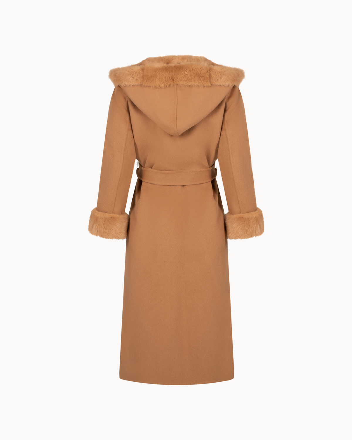 Qamar Hooded Long Coat