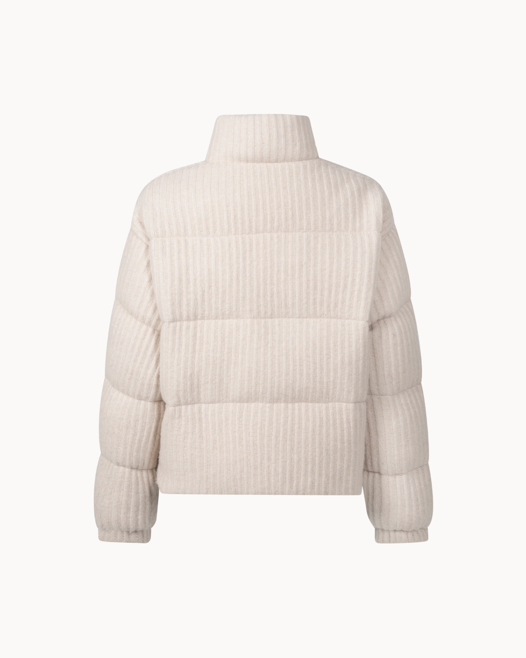 Aurora Plush Mink Jacket - Cream