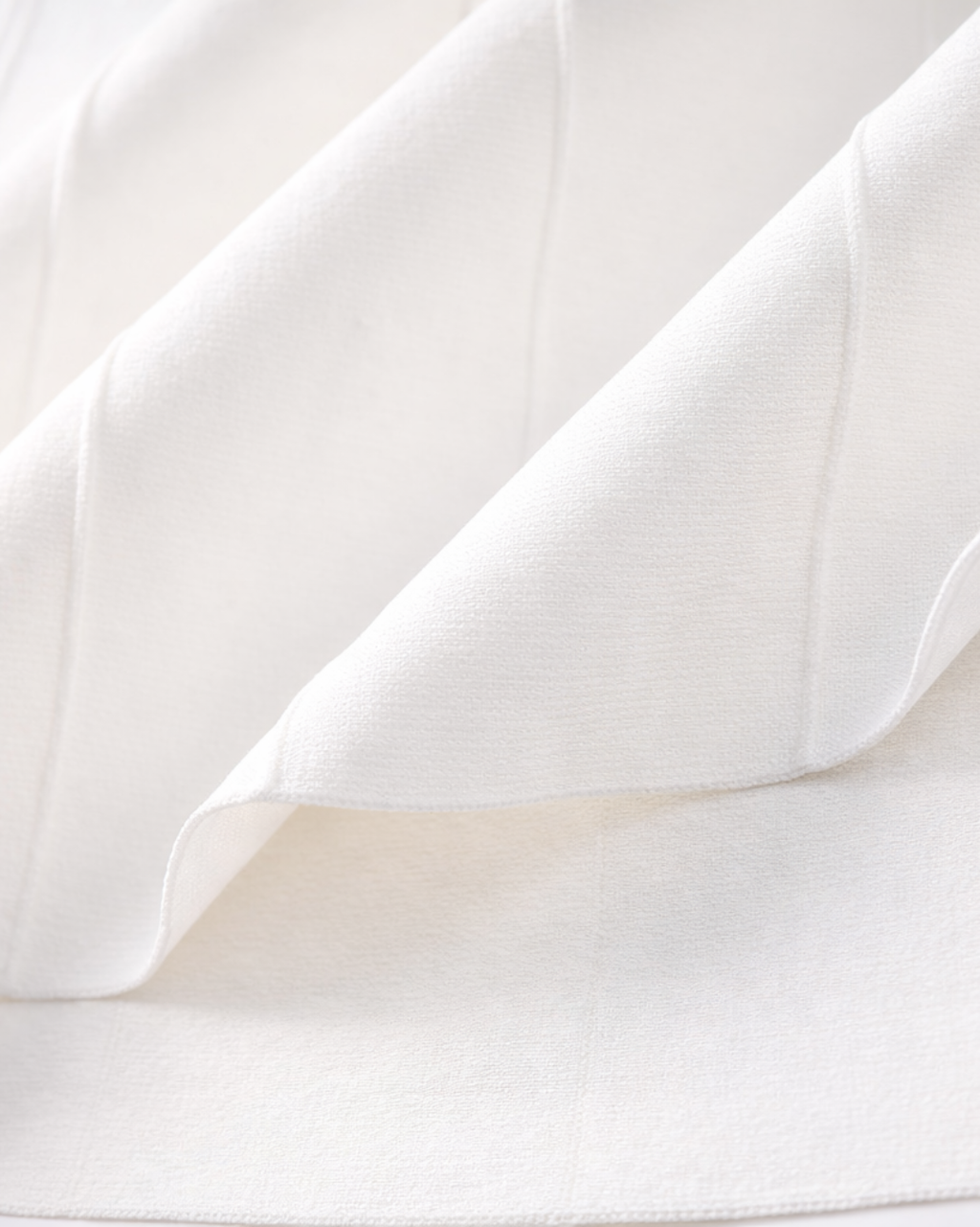 Demi Asymmetric Dress - White