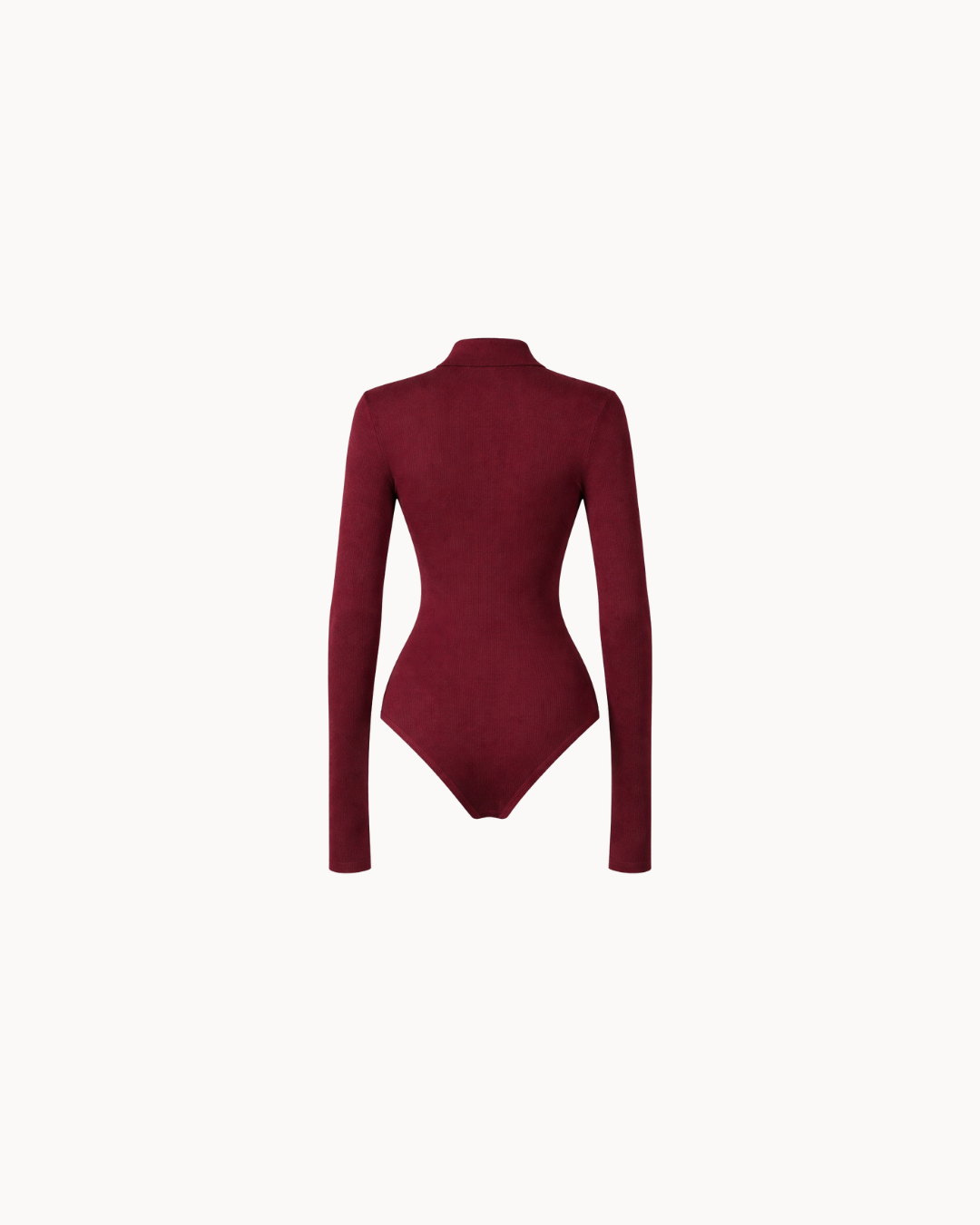 Camille Sculpt Bodysuit - Burgundy
