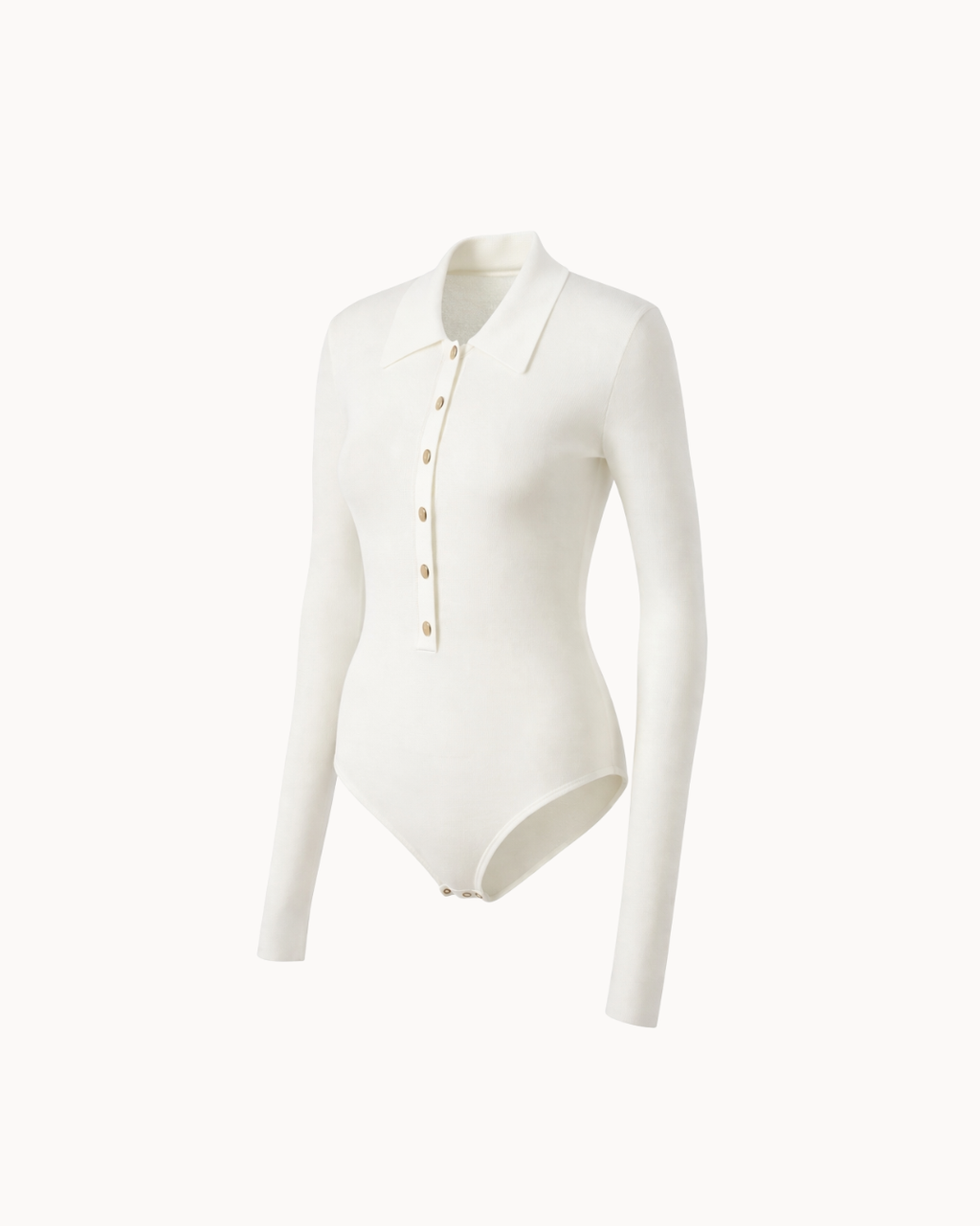 Camille Sculpt Bodysuit - Ivory
