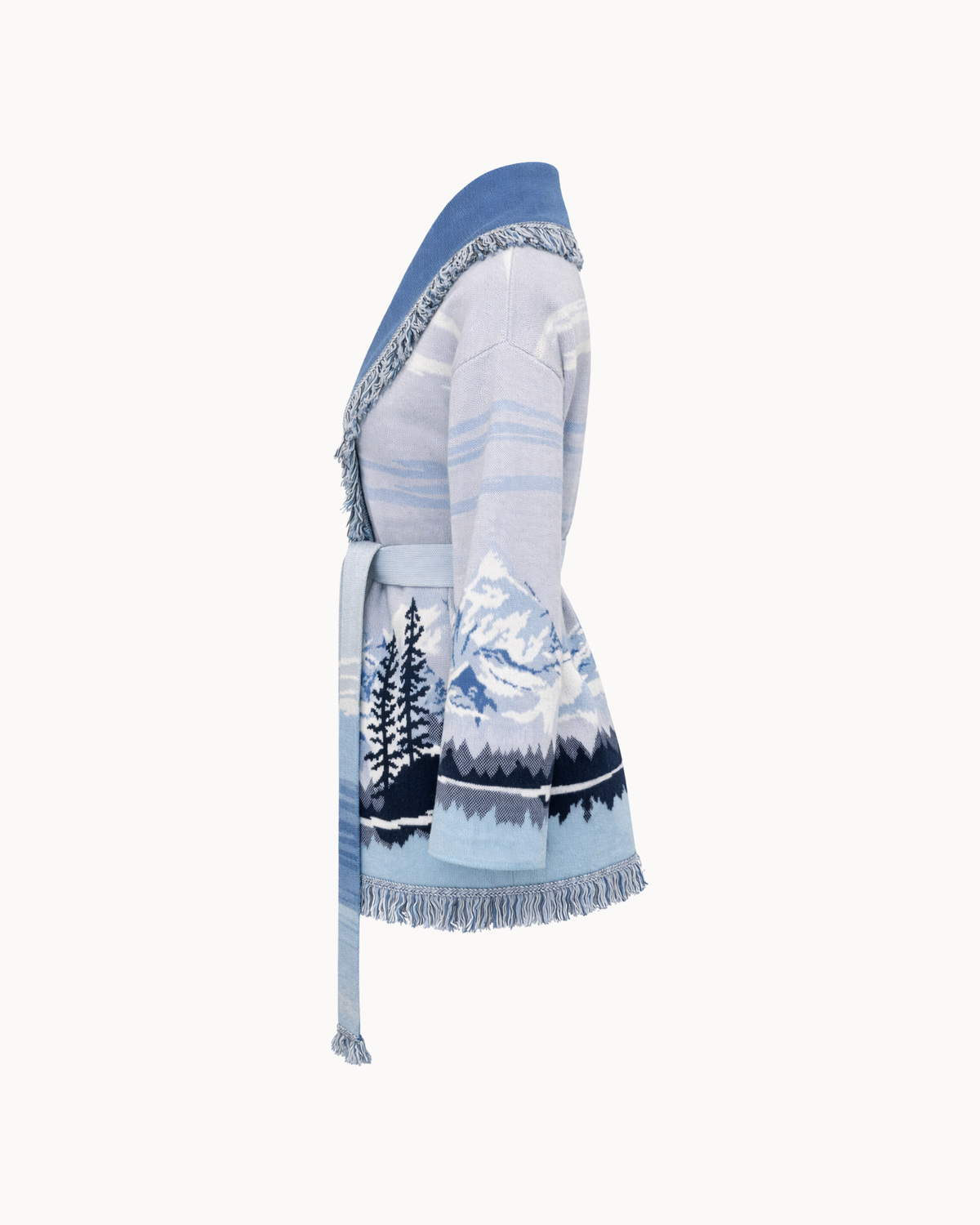 Montana Knit Coat - Glacier Blue
