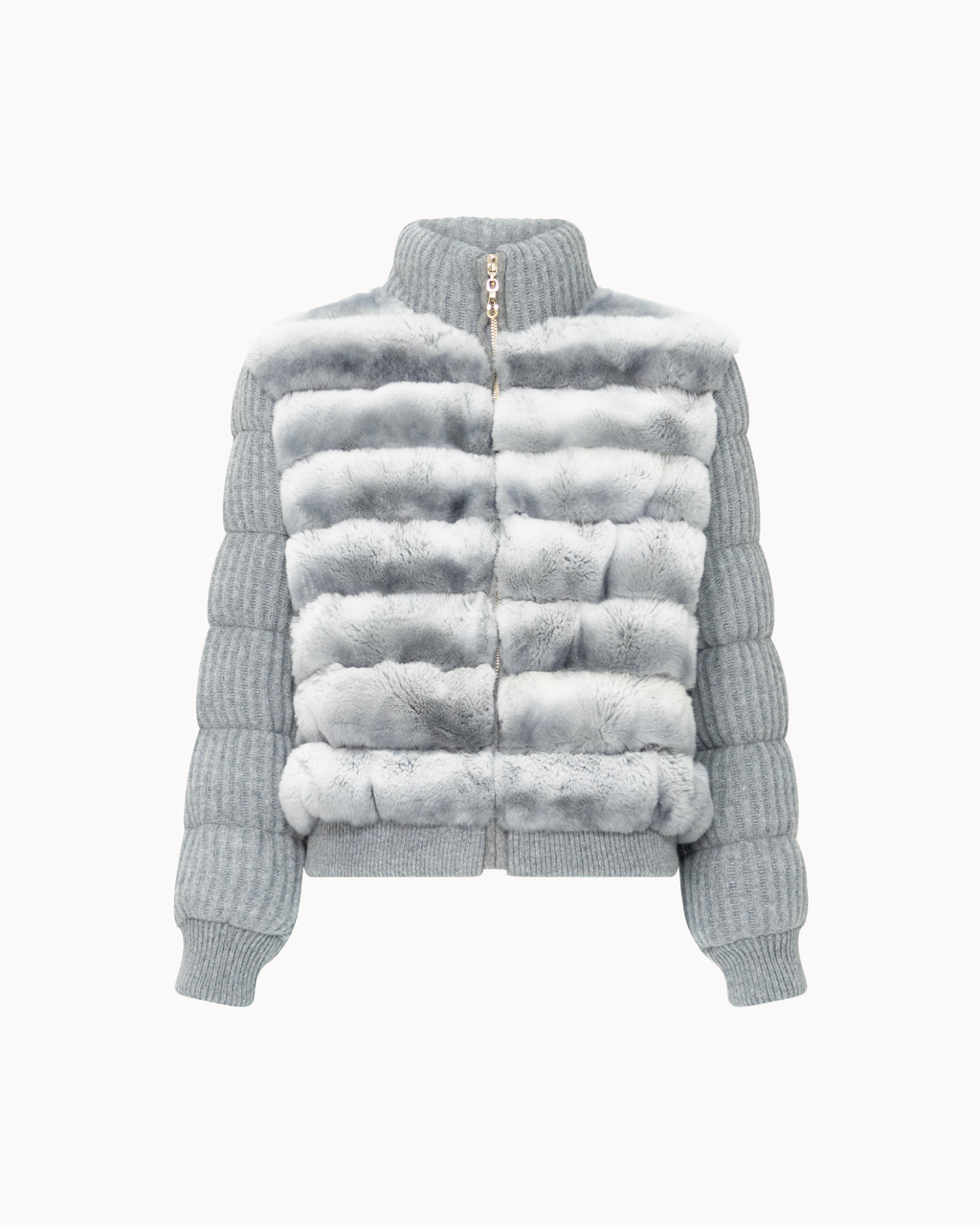 Veste Rex Fur Serein - Silver Mist