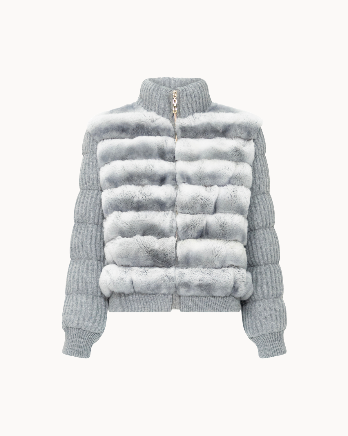 Rex Fur Serein Jacket - Silver Mist