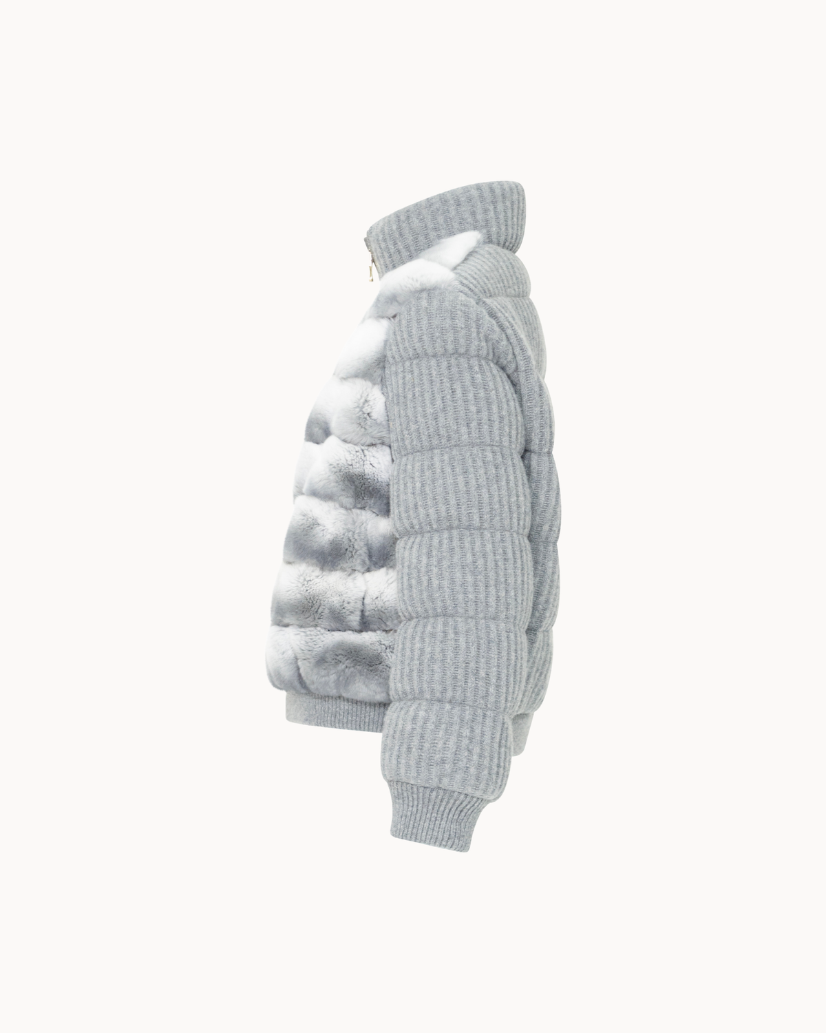 Rex Fur Serein Jacket - Silver Mist