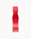Robe dégradée Soleil - Cerise