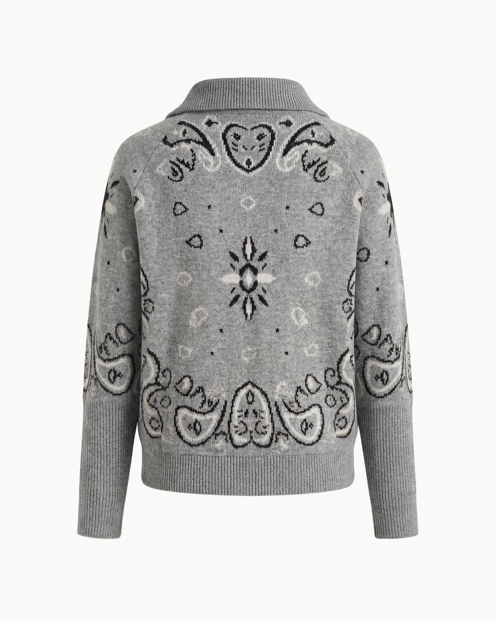 Tricot Héritage Adelé – Gris Chiné