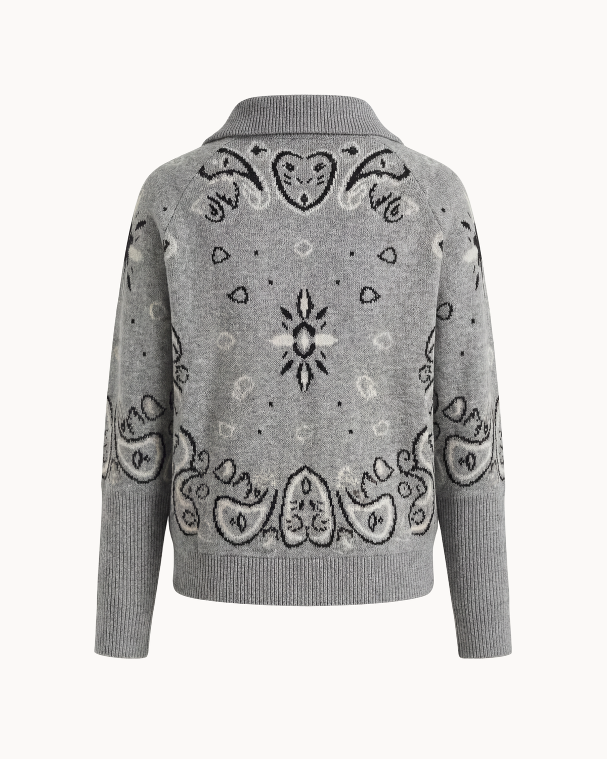 Adelé Heritage Knit – Heather Grey