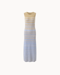Robe au crochet Riviera - Sable et Ciel